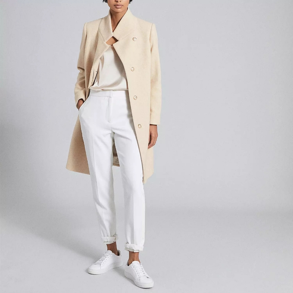 *Restocked!* NWT REISS | Marcie Wool Blend Coat - Picture 9 of 11